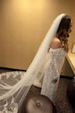 Long story short, I had to get married in church and this was planned with less than a month to the date. I ordered the dress it came very quickly, minor alterations needed. At the end of the day, the dress looked wonderful and I couldn't have done much better. And I didn't have to break the bank either!! I have no regrets and highly recommend this dress and website. Also included a garment bag which was nice. - Brittany S.