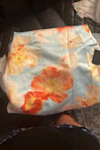 Did not like the material and it had a hole on the side of the dress. - Sandra J.