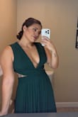 It enhanced my attributes and hid the ones I wanted to hide: it also gave me such a beautiful cleavage. I would say it was a little uncomfortable on the boob area because my boobies weren't too big! If you have a bigger boob size this would fit like a glove. But loved it so much and got many compliments! - MICHELLE L.