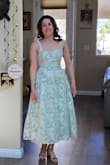 I love this dress, so elegant!! The color is amazing, high quality. - Nicole R.