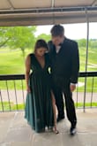 I ordered this in the dark green and loved the color in person! It also fit perfectly! I like the elastic strips included in the bust part of the dress to ensure there is not any slippage! Also received many compliments throughout the night! - Tori R.