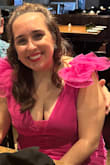I wore this dress for my birthday. Super flattering on my body type. I didn't feel self conscious at all. I did have to get the straps shortened but everything else fit great. I got so many compliments! - Marisa J.