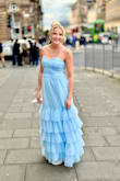 Truly one of my most favorite dresses. I am a New Yorker. I wore this to a friend's wedding in Edinburgh and got so many compliments all night long. The most coveted? A girl on the street told me I looked "fit" and I nearly died, ha! Quality is lovely, fits true to size, and very comfortable! - Carolyn B.