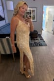 This dress!!! I had it in my cart for weeks and when I found out the theme of our event was Music Through the Ages, I knew it would be perfect! The dress fit perfectly in all the right places. Everywhere I went someone complimented me on how beautiful the dress was. It was so much fun dancing in it!!! 10/10! - Jennifer S.