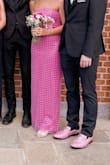 I got this dress altered to be a little bit shorter and a little tighter in the midsection, but I LOVED it. It was perfect for prom and I got so many compliments. I never write reviews, but this dress was so worth it!! - Ava Y.