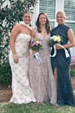 The dress is even prettier in person. The shabby chic floral vibes were on. I wore it for my Senior Prom. It fit great, was so comfortable and I got so many compliments!! - Mary P.