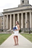 My daughter wore this for graduation and it was perfect! She wanted something that wasn't too flashy but looked classy. Highly recommend! - Mackenzie C.
