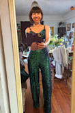 It was a good surprise that it fitted the true size. I wore it for my disco birthday party and it fitted me perfectly and looked amazing! - Sayuri S.
