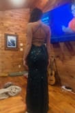 I love this dress fits perfectly. It is low cut so I will wear boob tape. - Andelena H.