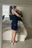 cute and simple cocktail-ish dress that can be worn for many occasions. - Genevieve R.