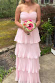 We ordered this dress for my daughter's prom and absolutely loved it! The fit was perfect using the size chart (size M). If you are a bit shorter, it will likely need a hem. She received so many compliments, and people were shocked when I told them how inexpensive the dress was. We will definitely be ordering from Lulu's in the future. - Sarah W.