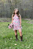 I really wanted this dress to work and it worked perfectly!! The colors are perfect and I love the neckline!! 10/10 would recommend this dress to anyone; it's absolutely stunning! - Addison V.