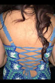 Amazing quality! Love the lace up in the back; it made me feel secure since I went braless. Do wish it was more of a bodycon fit due to the crochet being a big baggy around my waist area, but the lace up helped a ton! - Josefina C.