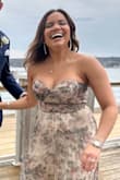 Since I opened the bag of my order, I was stunned by this dress! Everything about the dress was exactly as I imagined. The fit was very adjustable due to the back straps, it also has a zipper with a clip that ends in your waist. So many people during the wedding came to me and asked me where I got it and also to say it looked beautiful on me. - Maria M.