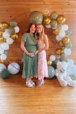 This dress is nice material & fits perfectly! It was perfect for the baby shower I went to! - Haley H.
