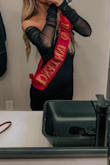 Loved this dress for the bachelorette party in Vegas! Material was amazing and it was stretchy for dancing! - Haley H.