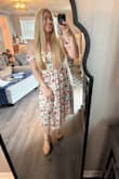 Loved this fit. I couldn't button all way up, so I made it a sweetheart look! - Dani D.