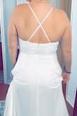 I'm getting married outdoors at the end of June this year, and I wanted to find a lightweight, summery dress that would keep me comfortable throughout the heat of the day. Every "wedding" dress I have found thus far has had 423984 layers of fabric and has been too heavy to stand in any longer than a half hour, but I wanted a dress I could wear all day. So I decided to look elsewhere for dresses that aren't necessarily classified as "wedding gowns" but still have enough elegance and detail on them to pass as bridal. Lulu's has so many that suited my style and vision, so I ordered a few others along with this one to try on, but this one is THE one! It's so comfortable and fits in all the right places, true to size! I'm usually an 8-10, so was expecting the Large to be a little big, as the size chart says 10-12. But it's perfect! I'm so excited to wear it all day for my wedding. It will need to be altered a little as it's pretty long and I plan to wear flats, but at this price, are you kidding?! No-brainer! - Hilary F.