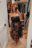 A little too young for me. Very poofy on the bottom. Not big enough for my chest. - Tamara S.