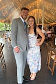Love this dress! Got so many compliments, and it was perfect for a spring wedding. The chest area is a little tight if you have larger boobs so it did make mine look smaller than usual but other than that, it was perfect and has adjustable straps! - Kayla S.