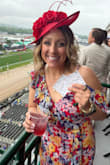 I bought this dress for the Kentucky Derby, and it was absolutely PERFECT! It fit like a glove and looked exactly like the photos. The vibrant colors were stunning and matched my vision perfectly. I received so many compliments throughout the day. I truly felt amazing in it. Highly recommend this dress for anyone looking to turn heads and feel confident! - Angela S.