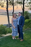 This dress was very comfortable, and I got so many compliments! Straps are true ties, and with the lace-up back, it's very forgiving and great to be able to adjust to get the best fit. - Anna S.