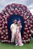 I love this dress! It fit me perfectly up top, and I got so many compliments on it during Kentucky Derby week. It was a little long for me, but I'm getting it tailored for family pictures and my brother's rehearsal dinner. Such high quality for a great price. - Mariah R.