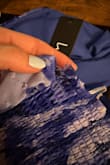 I opened this dress and immediately put it right back in the package for a return. Very thin and not sewn well. Didn't try on. - Melanie F.