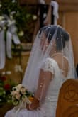 This was for my vow renewal (15 years later), so I didn't want to invest a lot of money in it. However, I was amazed by the results. I bought the dress and veil from Lulus, and I totally recommend it! - Zuly G.