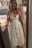 I got SO many compliments on this dress. It was a little tight, so my cleavage was on show, but that didn't stop it compliments! - Krischauna H.