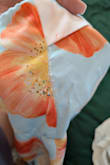 The dress is beautiful but the stitching fell apart the day I wanted to wear it on both sides of the dress. - Ashley H.