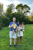 I wore this dress last weekend for Mother's Day. I loved the simplicity of this dress and the wildflower pattern.  It is the perfect shade of pale yellow. My only complaint was the chest area was a little big on me so I probably should have sized down to a XS but I still loved it. - Jennie G.