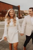 I wore this dress for my fiancé and I's engagement photos, and I was beyond pleased with it! It fit perfectly, and looked amazing in the photos. Exactly what I expected and wanted! - Brooke L.