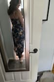 I can't believe how perfectly this dress fits! It's very flattering, breezy, but classy, and the perfect lightweight for a hot outdoor event. It has a subtle slip liner so the trunk and booty are covered, but the legs are more sheer and flowy so it's sexy without being too revealing. I like Lulus, but I am a chesty girl, so I was worried about the bust area, but it fits, allows me to wear a strapless bra, and looks really pretty without showing too much. More dresses like this one, please!!

Also, the hemline is really flattering if you have athletic calves, as I do; this is a curvy girl dress!! - May-Rose R.