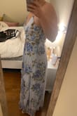 A great fit for ladies with proportions that don't match sizing well. I have a smaller bust and larger hips and this fits great because of the wrap style. It also flows nicely over the tummy area which I appreciate because of bloat causing health issues. I'm 5'7 and it's the perfect length with 2 inch heels. - Maris B.