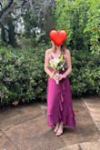 This looked gorgeous on my tall, dress-hating teen for prom. She said it was comfortable and was long enough on her tall frame. - KELLY D.