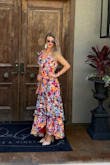 This dress was perfect! Snug in all the right places, loose enough to dance. I got SO many compliments. The colors were fabulous too. Such a happy dress that can be dressed up or down. - Jordan F.