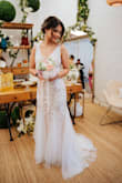 It fit like a glove! I tried on at least 10 dresses (all from here, but this one was just perfect. Fit like a glove. - Maysa O.