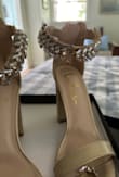 These were so cute, and looked perfect with my high low dress. That being said literally walking into the ceremony they broke; not sure if they are worth the price for less than a one time use :( - Pauline M.