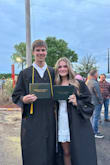 This dress was so perfect for my graduation! It was very flattering and fit perfectly! I ordered both a small and a medium, but the small fit perfectly! Would definitely order again. - Brooklyn H.