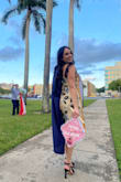 It was beautiful, the dress itself is a statement. I used to for my graduation and received so many compliments. - Arantxa E.