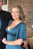 This dress was everything I hoped it would be. The fabric was top quality, and the fit was like it was tailor-made for me. There is no give in this dress, just so you know. I also did not wear a bra and opted for Boombas lift inserts and HONEY!!! It was a dream. Lulu's hits every. single. time. The dress was made for tall girls. I had to get a small wedge to lift a little. It was a perfect floor sweeping, and I also have never had so many women compliment me. I had women coming up to me all night long telling me how beautiful it was. I was Sass all night!!! - Tonia M.