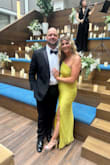 I'm obsessed with this dress. The color is so vibrant; the fit is so comfortable and stretchy. I even was able to wear it strapless by the end of the night. I can't rave enough about this dress!! - Ryan E.