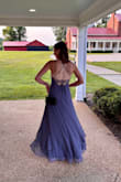 I love this dress! Wore it as a guest at a black tie optional wedding. As a small-chested girl, I was really pleased with how this fit, and the adjustable straps were perfect. I'm 5'8, and this was the perfect length with short heels - Emma M.