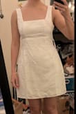 Loved this dress! It's super elegant. Especially when it's actually tied right. Can't wait to wear it for my rehearsal dinner! - Katherine G.