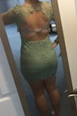 I am in LOVE with this dress, but it's just too short for my 5'10" frame. It barely covers my butt. I wish it were a few inches longer because I would wear this ALL. THE. TIME! - Amy T.