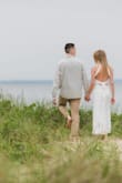 I bought this dress for an engagement photoshoot and the pictures came out stunning. Dress was almost floor length, fitted at the waist and perfectly loose from hips down. Very flattering fit, absolutely gorgeous. I got multiple compliments on the dress after people saw it on the pictures!
Very highly recommend! - Marta S.