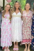 I love this dress, it made me feel like a total princess for my bridal shower. I got so many compliments and it was comfortable and a little sexy even! - Kelly B.