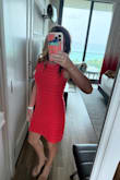 Work trip to the Caymans. Wore this for an evening reception. It was really comfortable & great length for a petite person. Lots of compliments on the bright color! - Diane A.