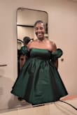 Worn to see Eric Benet and Joe in Vegas - such a fun dress to wear and dance in! The fit was perfect (especially if you're short), and the color is stunning. Don't think twice, buy this dress! - Mia J.